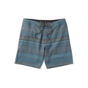 NEW VISSLA men's headlands 18.5" sofa surfer shorts in blue haze